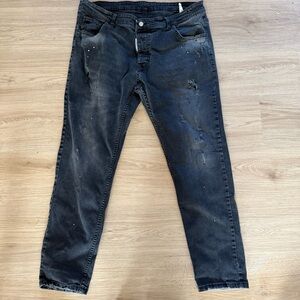 DSquared 2 Denim Jeans Black Sz 58 (US 38)